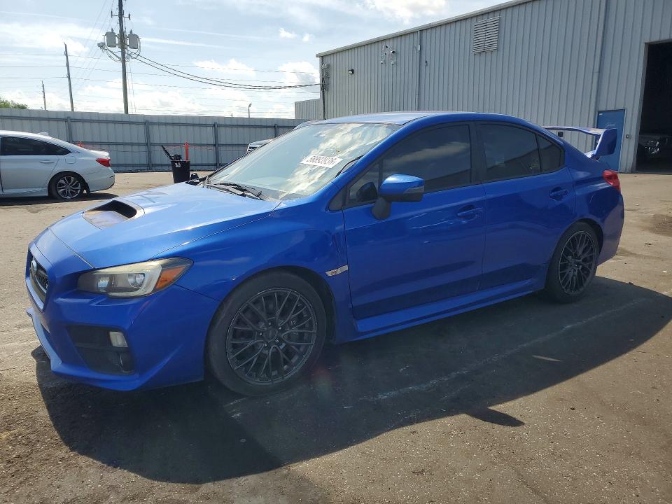 2016 Subaru Wrx VIN JF1VA2M60G9802007 COPART salvage auction — MINOR DENT/SCRATCHES, Fl - Certificate Of Title (P), sold $9,200 on 2026-07-22 (photo 1)