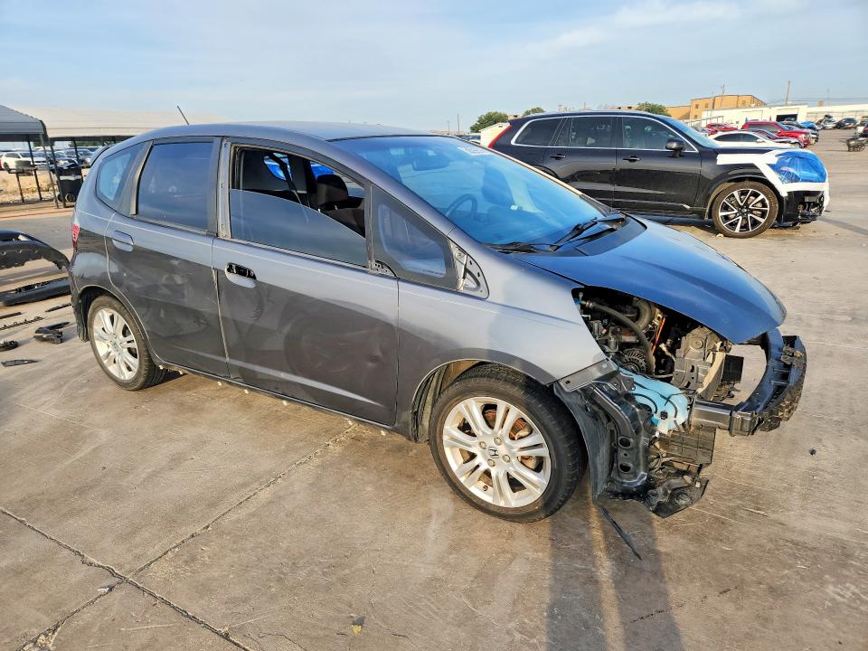 2011 Honda Fit VIN JHMGE8H53BS007819 COPART salvage auction — FRONT END, Tx - Salvage Vehicle Title, sold $1,700 on 2026-07-13 (photo 4)