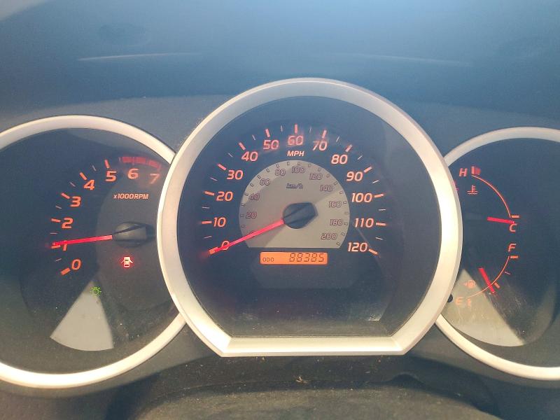 2005 Toyota Tacoma VIN 5TEPX42N45Z130252 COPART salvage auction — FRONT END, Me - Cert Of Title-Salvage Collisio, sold $2,600 on 2026-07-23 (photo 9)
