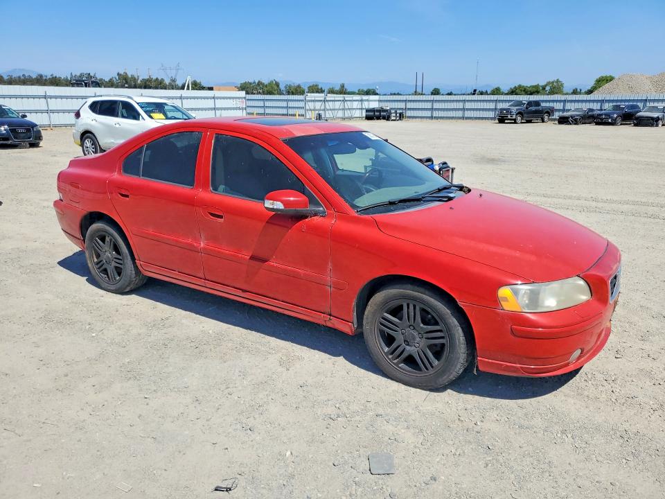 2007 Volvo S60 VIN YV1RS592472620006 COPART salvage auction — MECHANICAL, Ca - Dis/Dlr/Exp Only Clean Title, sold $100 on 2026-07-06 (photo 4)
