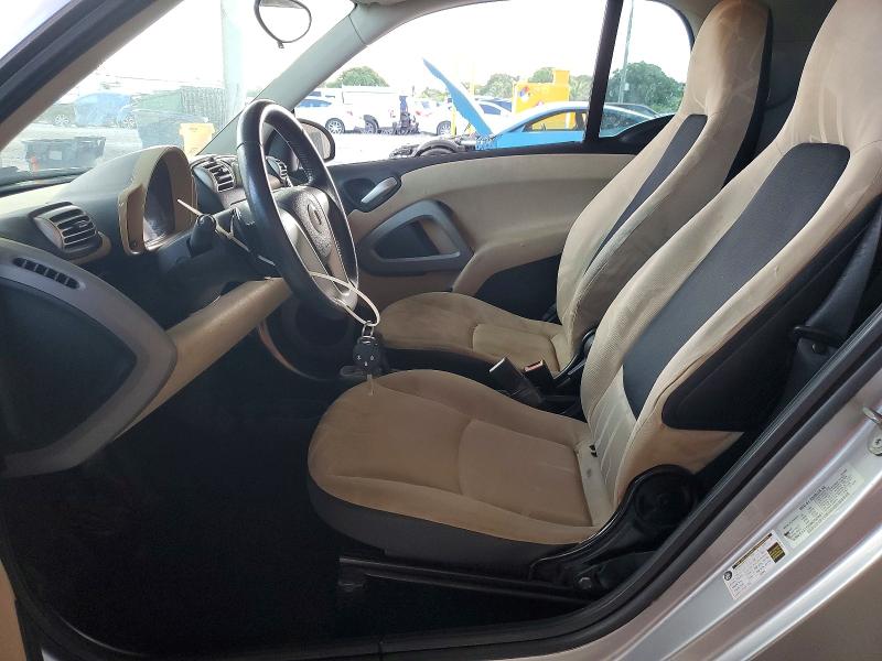 2009 Smart Fortwo VIN WMEEJ31X89K250881 COPART salvage auction — FRONT END, FL - CERT OF TITLE SLVG REBUILDABLE, sold $525 on 2026-07-08 (photo 7)