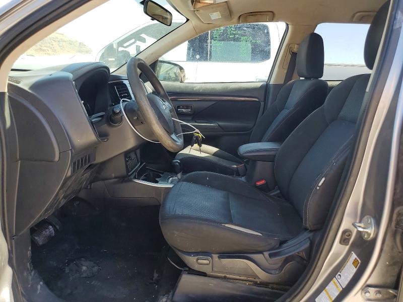 2020 Mitsubishi Outlander VIN JA4AZ3A39LZ026014 COPART salvage auction — FRONT END, Nv - Salvage Title, sold $1,800 on 2026-07-08 (photo 7)