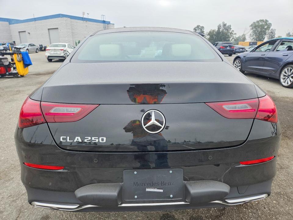 2026 Mercedes-benz Cla-klasse VIN W1K5J4GB3TN610036 COPART salvage auction — FRONT END, CA - SALVAGE CERTIFICATE, sold $2,750 on 2026-07-30 (photo 6)
