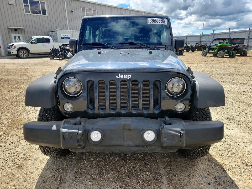 2014 Jeep Wrangler / VIN 1C4AJWAG0EL294649 COPART salvage auction — FRONT END, Ab - Bos - Salvage, sold $300 on 2026-07-23 (photo 5)