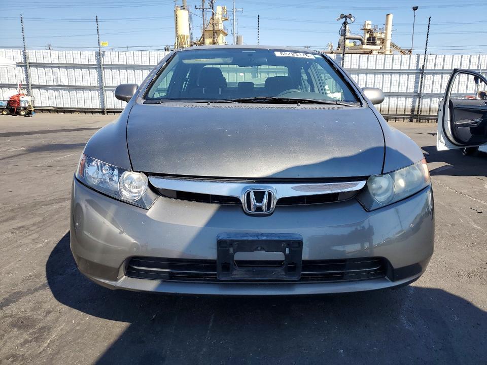 2008 Honda Civic VIN JHMFA16508S002197 COPART salvage auction — SIDE, Ca - Salvage Certificate, sold $1,300 on 2026-07-06 (photo 5)