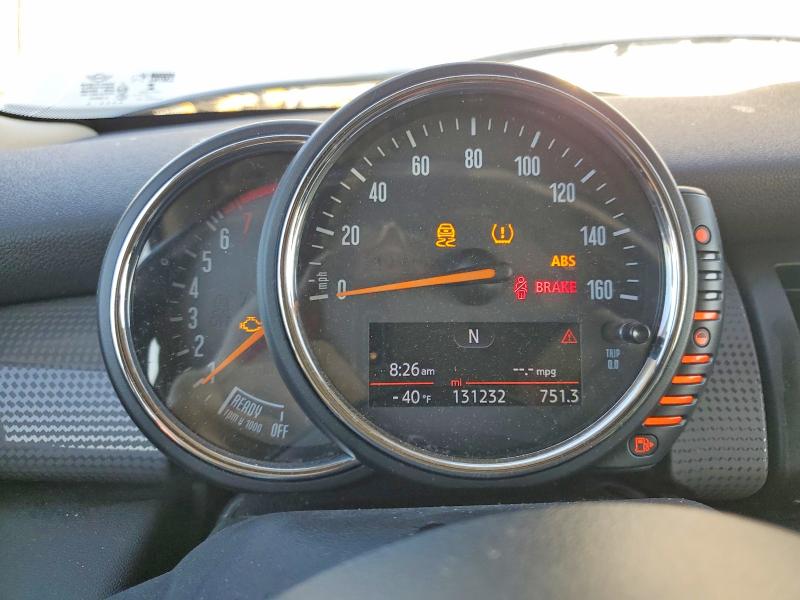 2016 Mini Cooper VIN WMWXP5C55G2D13476 COPART salvage auction — FRONT END, Fl - Cert Of Title Slvg Rebuildable, sold $625 on 2026-07-17 (photo 9)