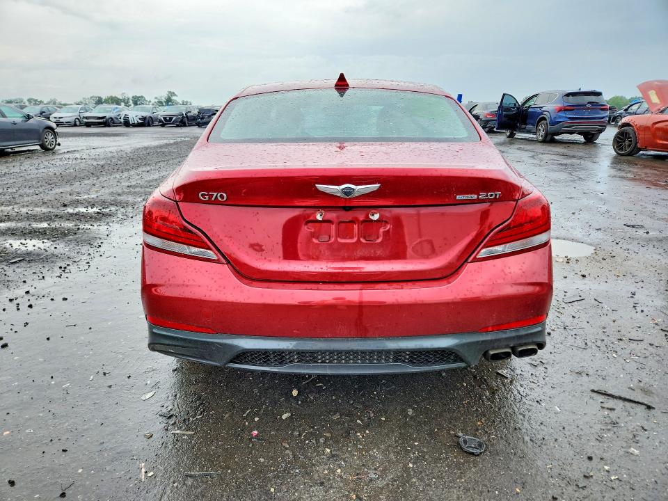 2019 Genesis G70 VIN KMTG64LA5KU038314 COPART salvage auction — FRONT END, Va - Cert Of Title - Salvage, sold $3,750 on 2026-07-08 (photo 6)