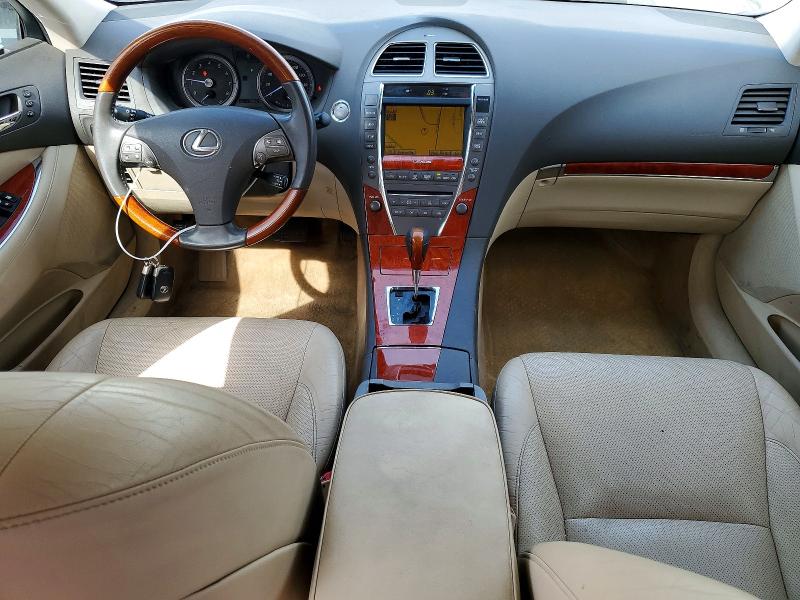 2010 Lexus Es 350 VIN JTHBK1EG0A2360694 COPART salvage auction — FRONT END, Ca - Salvage Certificate, sold $850 on 2026-07-02 (photo 8)
