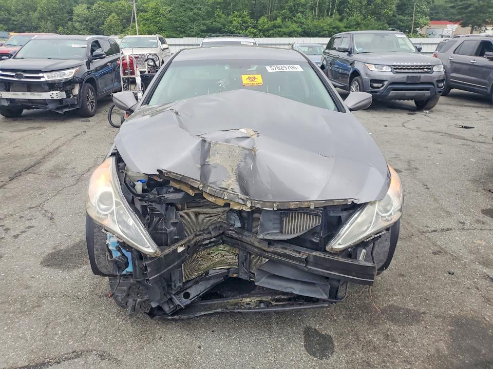 2012 Hyundai Sonata VIN 5NPEC4AB0CH337604 COPART salvage auction — FRONT END, CT - CERT OF TITLE-SALVAGE, sold $475 on 2026-07-16 (photo 5)