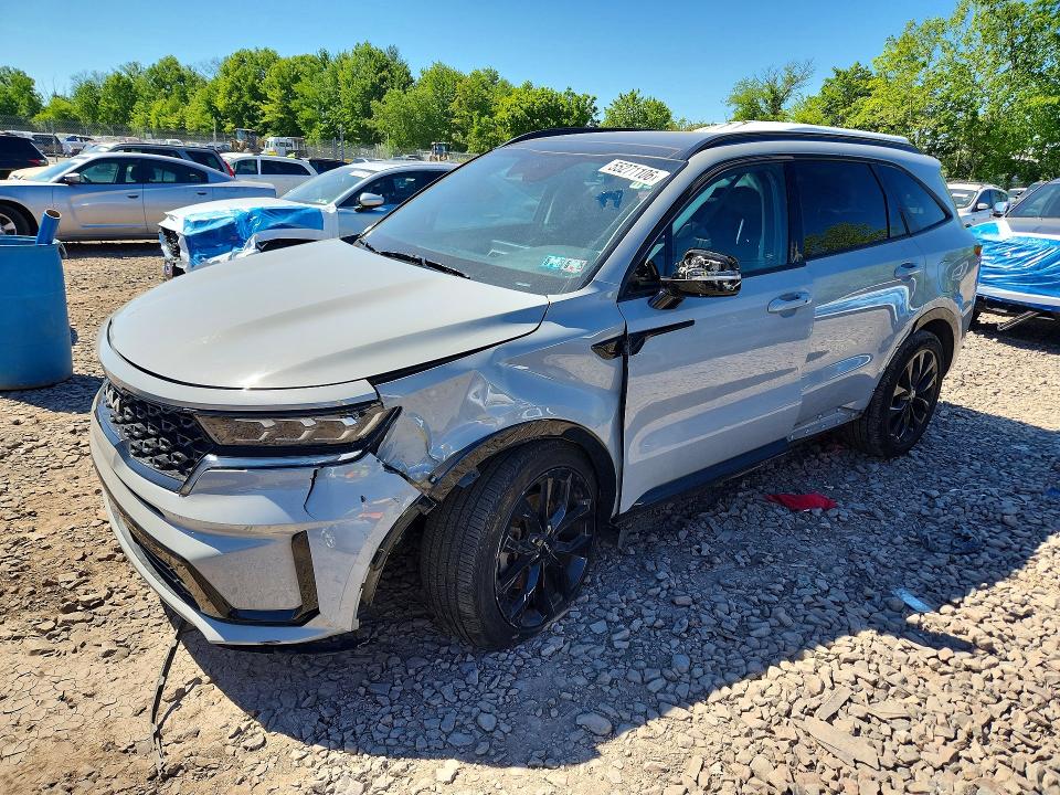 2023 Kia VIN 5XYRK4LF8PG184729 COPART salvage auction — FRONT END, Pa - Certificate Of Salvage, sold $6,700 on 2026-07-13 (photo 1)
