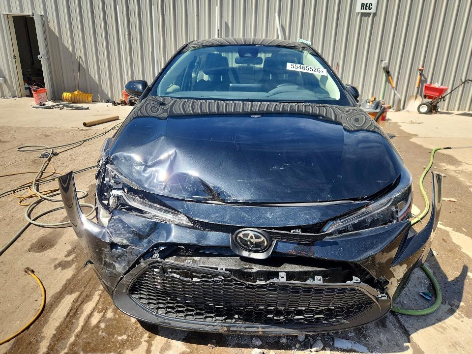 2022 Toyota Corolla VIN JTDEPMAE0NJ216645 COPART salvage auction — FRONT END, Wi - Junked Vehicle Bill Of Sale, sold $3,000 on 2026-07-20 (photo 5)