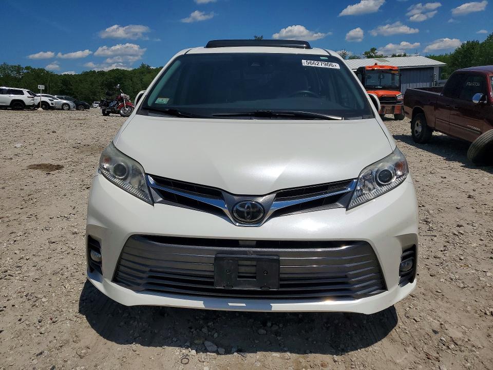 2018 Toyota Sienna VIN 5TDDZ3DC5JS188641 COPART salvage auction — REAR END, Ma - Cert Of Title-Salvage, sold $6,600 on 2026-07-08 (photo 5)