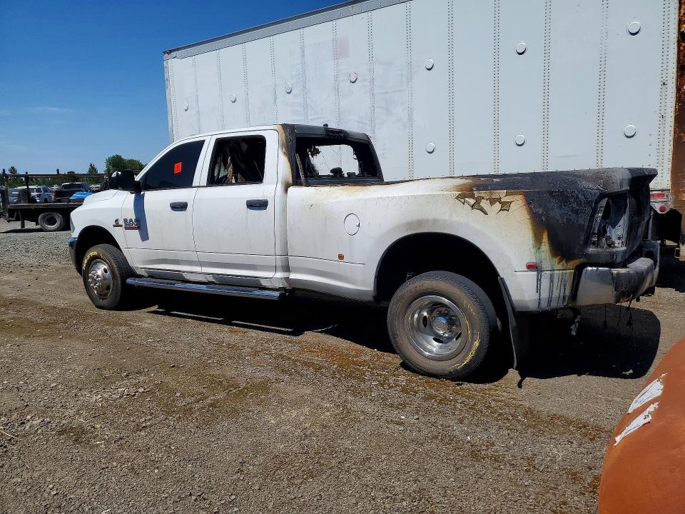 2016 Ram 3500 VIN 3C63RRGL8GG263325 COPART salvage auction — BURN, Or - Salvage Title Certificate, sold $1,600 on 2026-08-11 (photo 2)