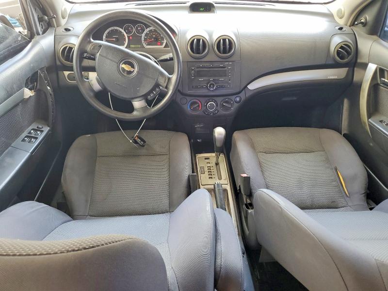2007 Chevrolet Aveo VIN KL1TD56617B104447 COPART salvage auction — SIDE, Tx - Salvage Vehicle Title, sold $350 on 2026-07-24 (photo 8)