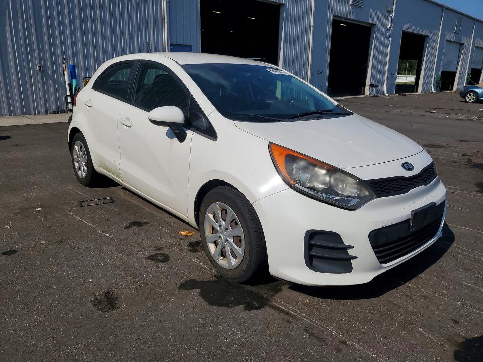 2016 Kia Rio VIN KNADM5A30G6647627 COPART salvage auction — SIDE, Fl - Cert Of Title Slvg Rebuildable, sold $1,450 on 2026-07-08 (photo 4)