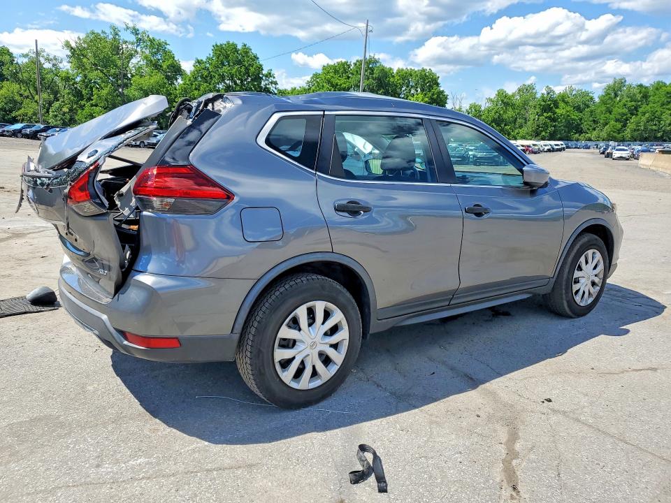 2017 Nissan Rogue VIN KNMAT2MV0HP593505 COPART salvage auction — ROLLOVER, Ny - Mv-907A Salvage Certificate, sold $2,200 on 2026-07-14 (photo 3)