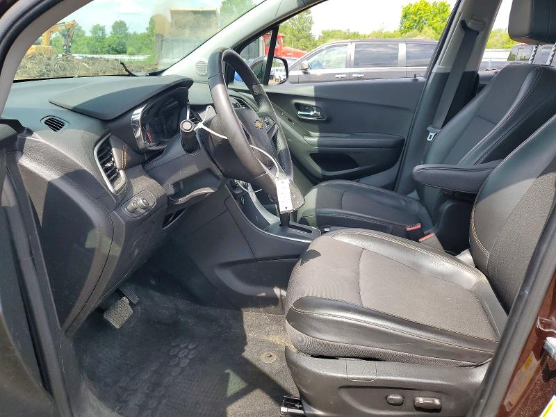 2021 Chevrolet Trax VIN KL7CJPSBXMB347635 COPART salvage auction — FRONT END, OH - CERT OF TITLE-SALVAGE, sold $825 on 2026-07-23 (photo 7)