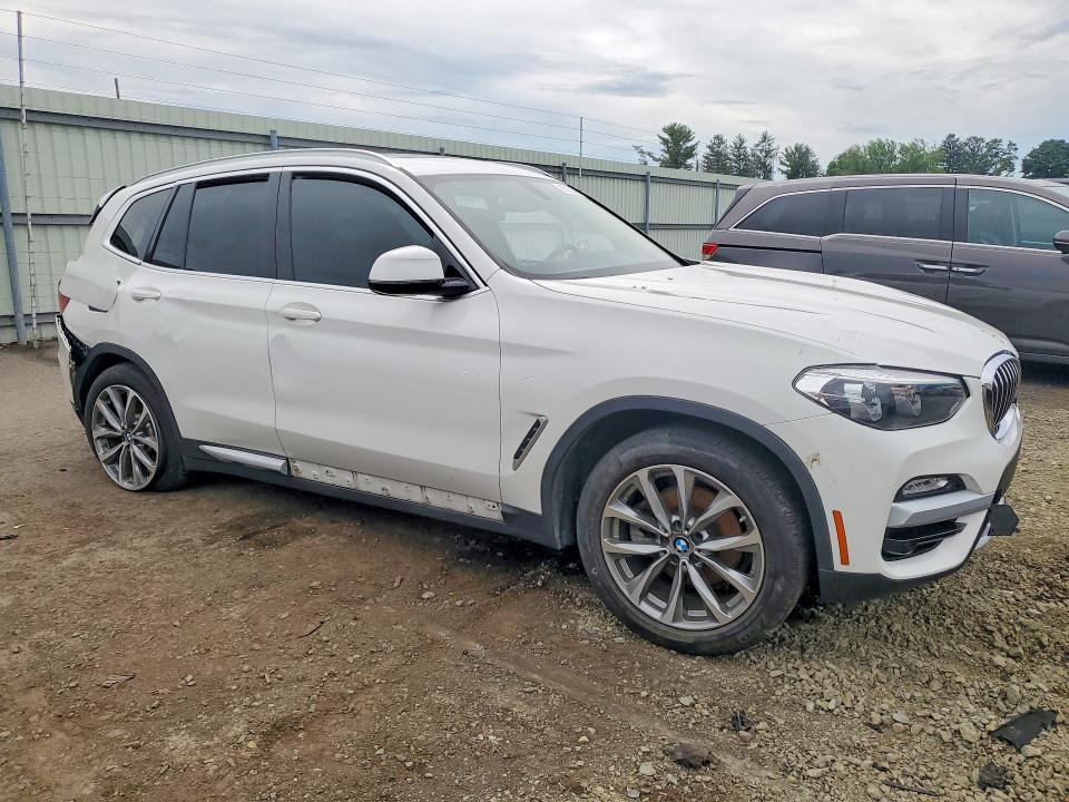2018 BMW X3 VIN 5UXTR9C59JLD73165 COPART salvage auction — REAR END, Pa - Certificate Of Salvage, sold $4,000 on 2026-07-25 (photo 4)