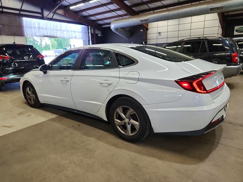 2021 Hyundai Sonata VIN 5NPEG4JA7MH087842 COPART salvage auction — SIDE, Fl - Certificate Of Title, sold $3,950 on 2026-07-06 (photo 2)