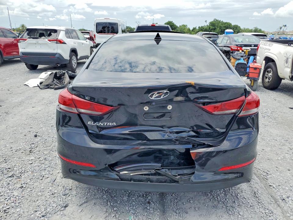 2018 Hyundai VIN KMHD84LFXJU586200 COPART salvage auction — REAR END, FL - CERT OF TITLE SLVG REBUILDABLE, sold $1,950 on 2026-07-14 (photo 6)