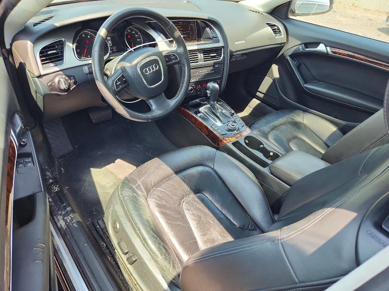 2011 Audi A5 VIN WAULFAFR8BA009143 COPART salvage auction — FRONT END, Pa - Certificate Of Salvage, sold $575 on 2026-07-08 (photo 8)