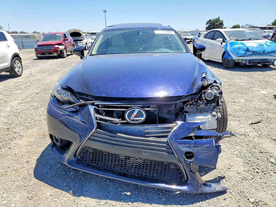 2015 Lexus Is 250 VIN JTHBF1D25F5060536 COPART salvage auction — FRONT END, Ca - Salvage Certificate, sold $400 on 2026-07-21 (photo 5)