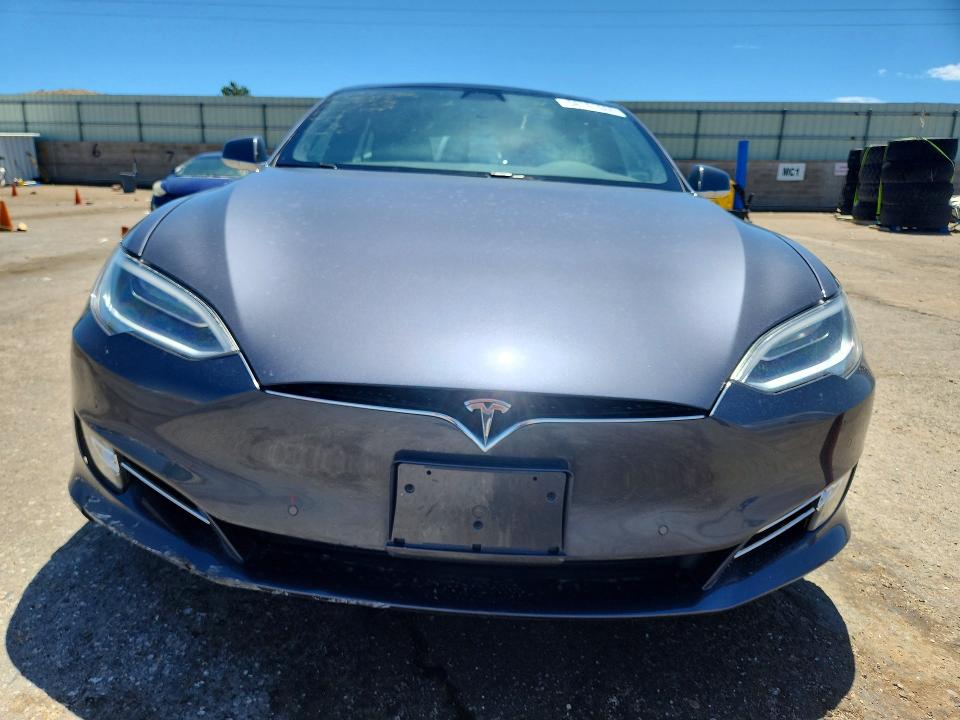 2021 Tesla Model s VIN 5YJSA1E20MF427773 COPART salvage auction — FRONT END, NM - CERT OF TITLE-SALVAGE, sold $275 on 2026-07-27 (photo 5)