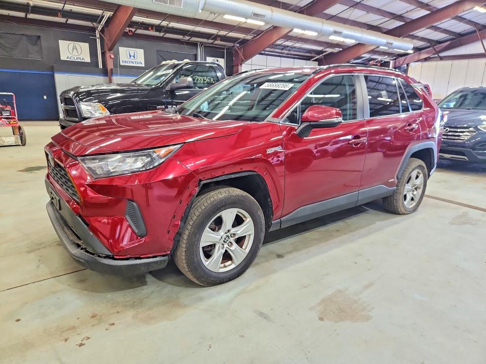 2019 Toyota Rav4 VIN 2T3MWRFV3KW039588 COPART salvage auction — FRONT END, Ma - Certificate Of Title (P), sold $12,300 on 2026-07-30 (photo 1)