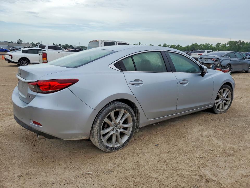 2017 Mazda 6 VIN JM1GL1V55H1134539 COPART salvage auction — VANDALISM, Tx - Certificate Of Title, sold $5,600 on 2026-07-02 (photo 3)