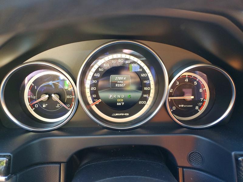 2014 Mercedes-benz E-klasse amg VIN WDDHH7GB1EB033134 COPART salvage auction — MINOR DENT/SCRATCHES, Ma - Cert Of Title-Salvage, sold $5,200 on 2026-07-28 (photo 9)