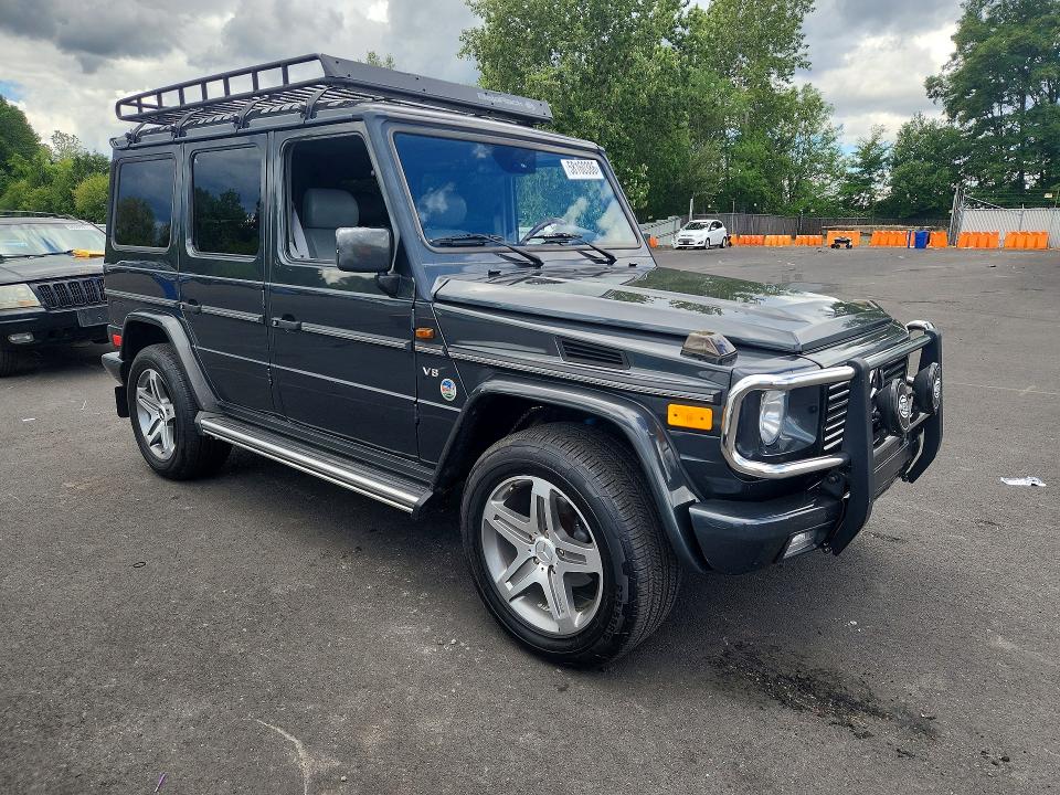 2002 Mercedes-benz G-klasse VIN WDCYR49EX2X128247 COPART salvage auction — MINOR DENT/SCRATCHES, OR - CERTIFICATE OF TITLE, sold $21,900 on 2026-07-29 (photo 4)