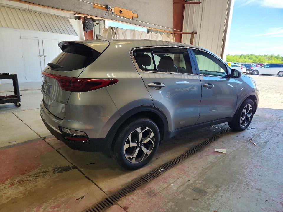 2020 Kia Sportage VIN KNDPMCAC1L7669953 COPART salvage auction — SIDE, PA - CERTIFICATE OF SALVAGE, sold $3,700 on 2026-07-06 (photo 3)