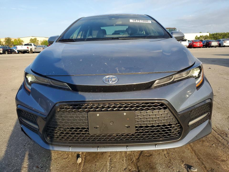 2020 Toyota Corolla VIN JTDP4RCE1LJ010730 COPART salvage auction — SIDE, Fl - Cert Of Title Slvg Rebuildable, sold $4,950 on 2026-07-02 (photo 5)
