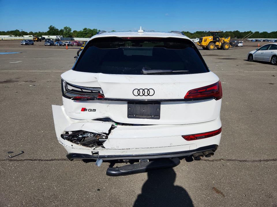 2023 Audi VIN WA1B4AFY4P2156101 COPART salvage auction — REAR END, Ny - Mv-907A Salvage Certificate, sold $19,500 on 2026-07-27 (photo 6)