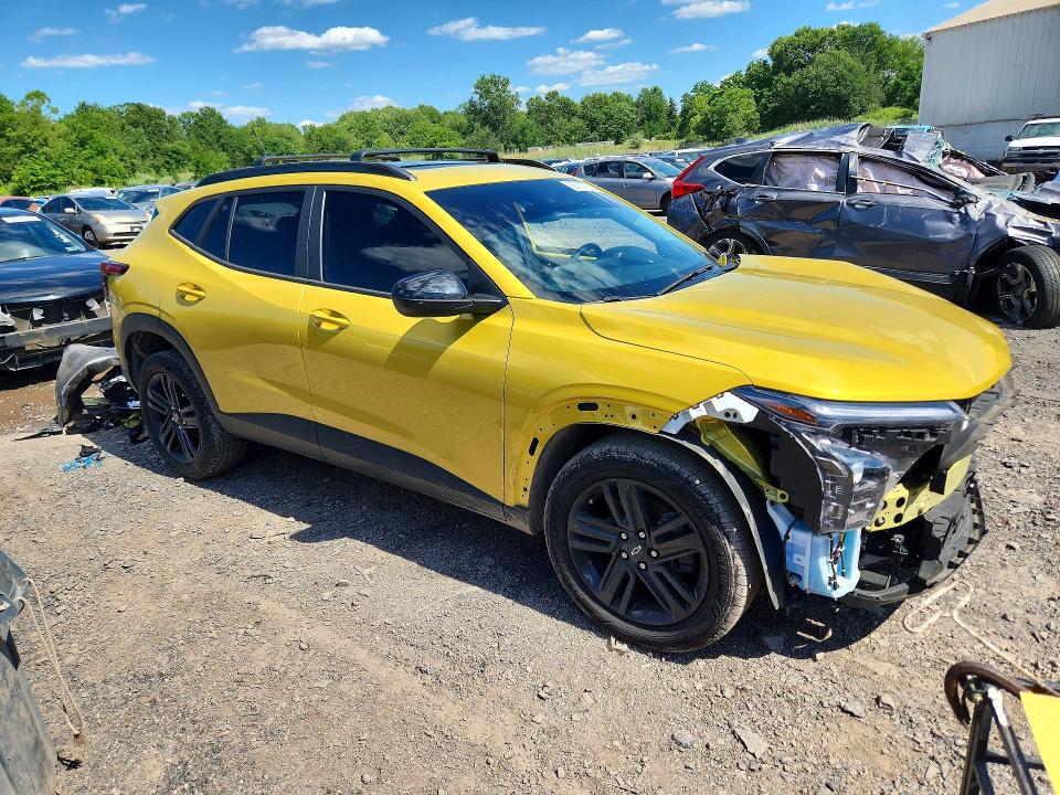 2024 Chevrolet Trax VIN KL77LKE29RC149284 COPART salvage auction — FRONT END, Pa - Certificate Of Salvage, sold $4,800 on 2026-07-27 (photo 4)