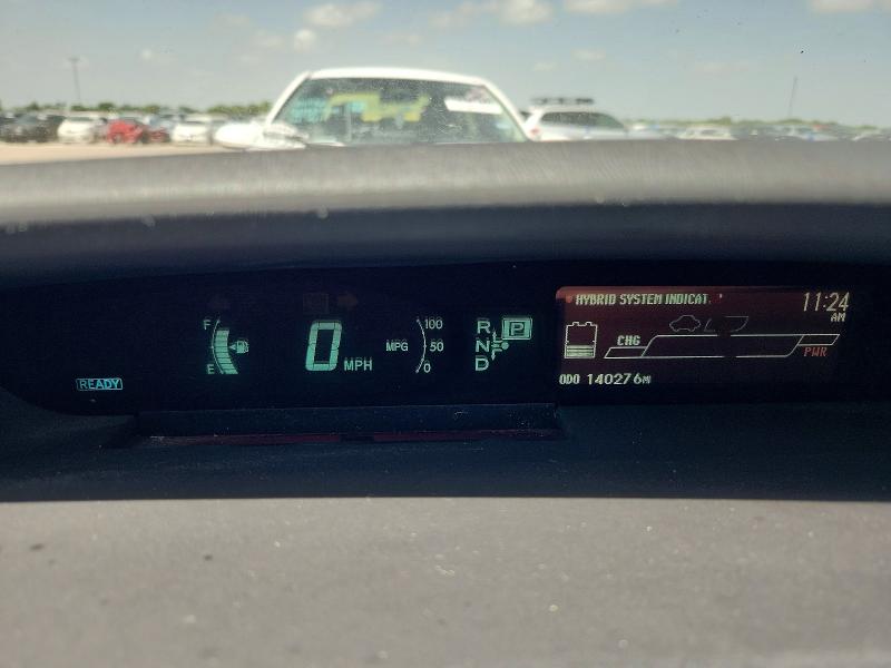 2012 Toyota Prius VIN JTDKN3DU6C1582385 COPART salvage auction — MINOR DENT/SCRATCHES, TX - CERTIFICATE OF TITLE, sold $2,950 on 2026-07-23 (photo 9)