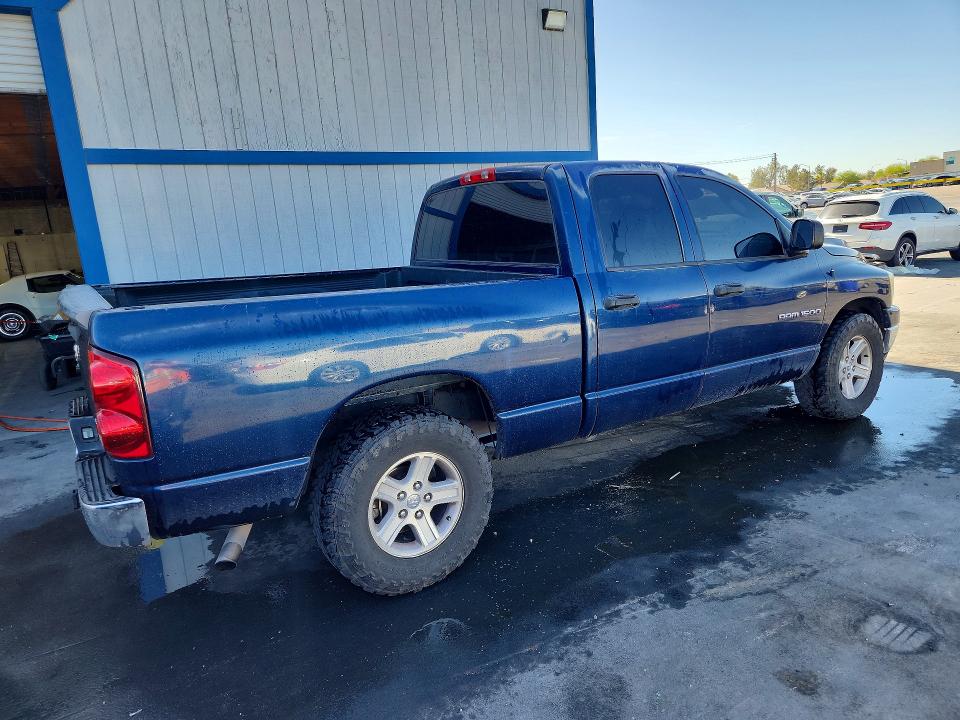 2007 Dodge Ram 1500 VIN 1D7HA18N77J602085 COPART salvage auction — MINOR DENT/SCRATCHES, NV - CERTIFICATE OF TITLE, sold $425 on 2026-07-09 (photo 3)