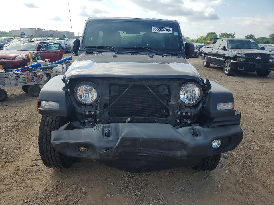 2018 Jeep Wrangler / VIN 1C4HJXDG7JW317174 COPART salvage auction — FRONT END, IA - CERT OF TITLE-SALVAGE TITLE, sold $10,300 on 2026-07-31 (photo 5)