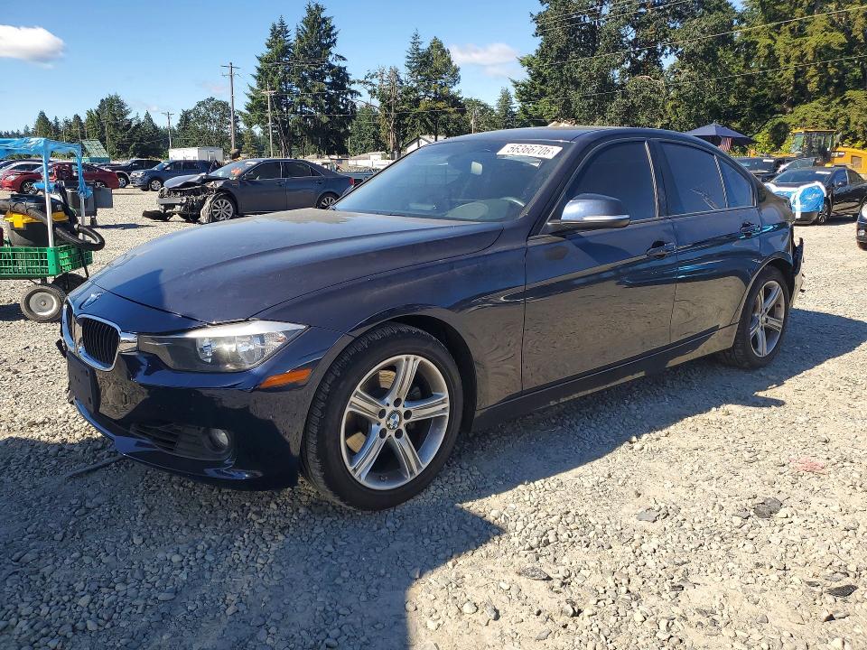 2015 BMW 3er VIN WBA3C1C52FK119258 COPART salvage auction — FRONT END, Wa - Bill Of Sale, sold $1,650 on 2026-08-14 (photo 1)