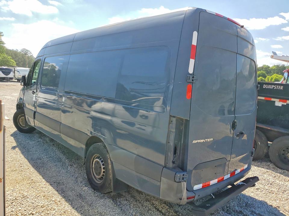 2019 Mercedes-benz Sprinter 2500 VIN WD4PF1CDXKP121362 COPART salvage auction — ALL OVER, Ga - Certificate Of Title, sold $9,200 on 2026-07-29 (photo 2)