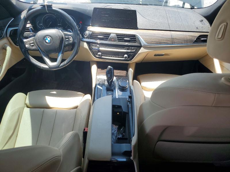 2018 BMW 5er VIN WBAJA9C57JB033206 COPART salvage auction — MECHANICAL, Sc - Certificate Of Title, sold $5,600 on 2026-07-27 (photo 8)
