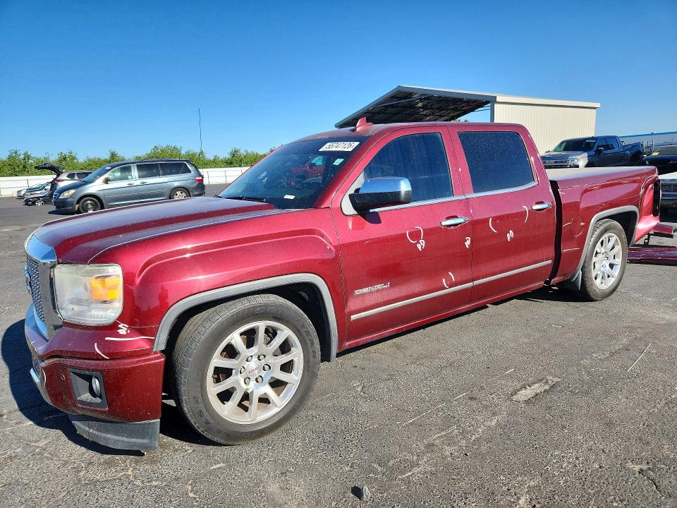 2015 Gmc SIERRA VIN 3GTP1WEC5FG339195 COPART salvage auction — REAR END, Ca - Salvage Certificate, sold $800 on 2026-07-30 (photo 1)