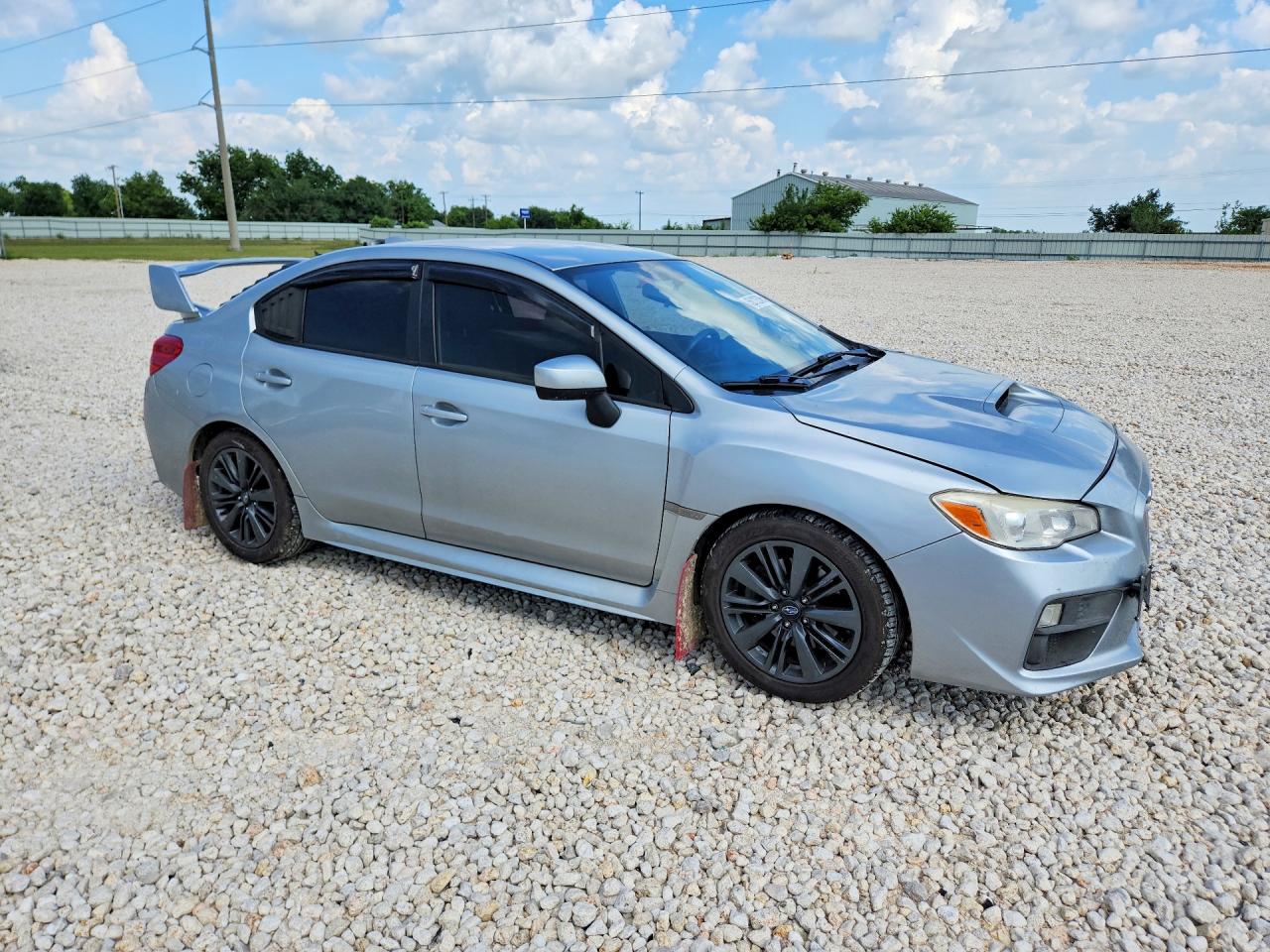 2015 Subaru WRX VIN JF1VA1A64F9819289 COPART salvage auction — Front End, TX - SALVAGE VEHICLE TITLE, sold $2,700 on 2026-07-09 (photo 4)