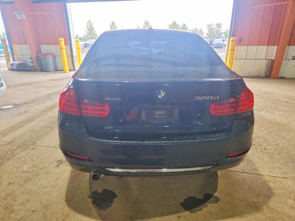 2015 BMW 3er VIN WBA3D5C5XFKX99916 COPART salvage auction — FRONT END, Ab - Bos - Salvage, sold $200 on 2026-07-21 (photo 6)