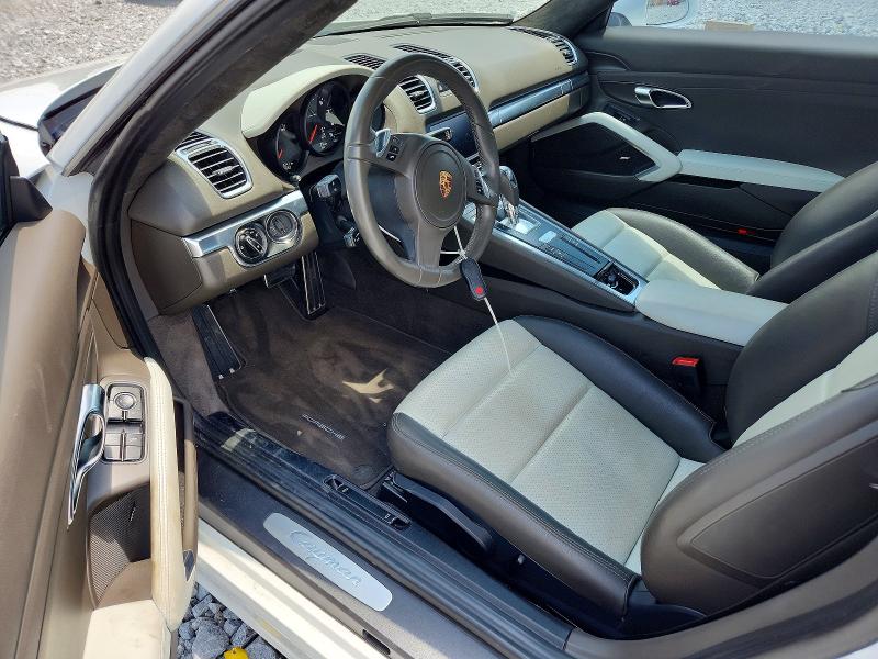 2016 Porsche Cayman VIN WP0AA2A85GK170130 COPART salvage auction — FRONT END, Ga - Cert Of Title-Salvage, sold $18,500 on 2026-07-28 (photo 8)
