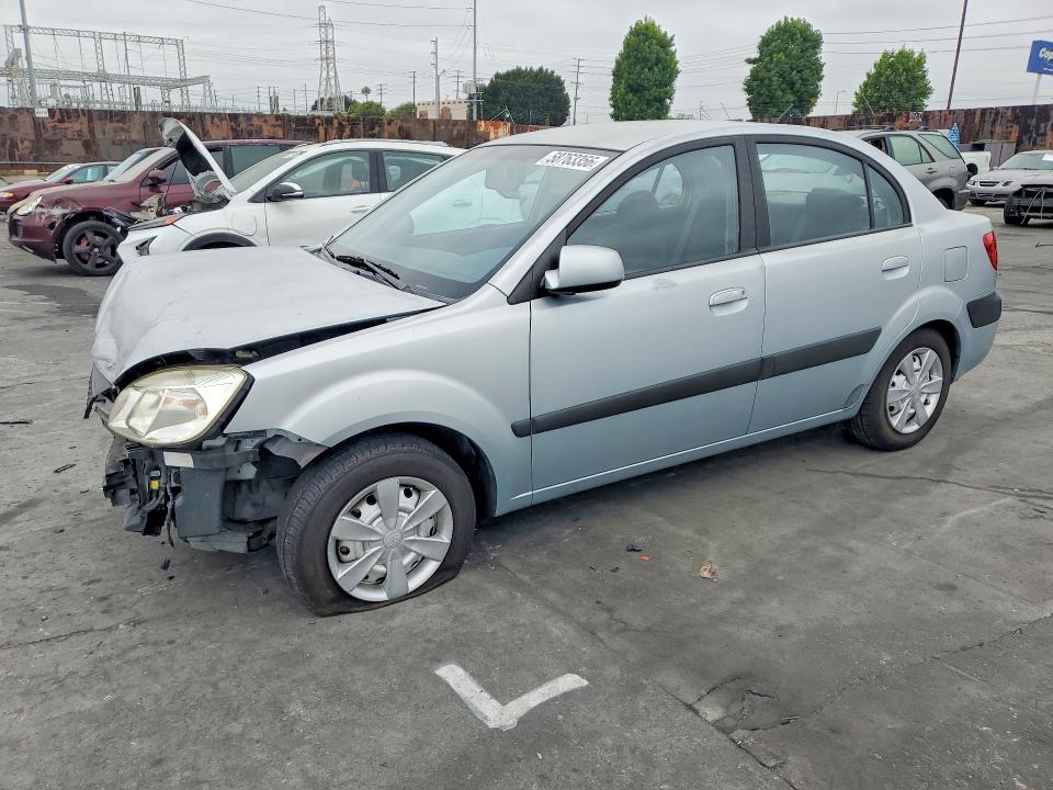 2006 Kia Rio VIN KNADE123366150123 COPART salvage auction — FRONT END, CA - SALVAGE CERTIFICATE, sold $275 on 2026-07-29 (photo 1)
