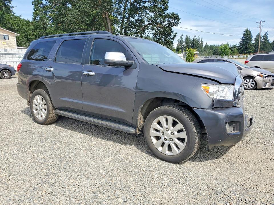 2013 Toyota Sequoia VIN 5TDDY5G1XDS088676 COPART salvage auction — FRONT END, Wa - Bill Of Sale, sold $2,050 on 2026-07-24 (photo 4)