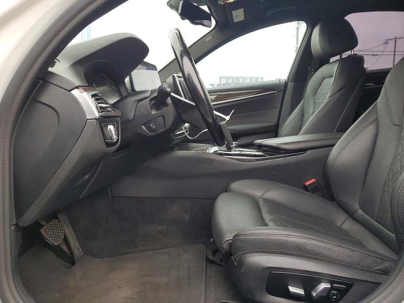 2021 BMW 5er VIN WBA53BH0XMCF69844 COPART salvage auction — FRONT END, Ca - Salvage Certificate, sold $8,700 on 2026-08-17 (photo 7)