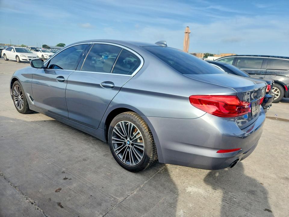 2019 BMW 5er VIN WBAJA5C59KWW05167 COPART salvage auction — WATER/FLOOD, Tx - Salvage Title-Flood Damage, sold $5,200 on 2026-07-16 (photo 2)