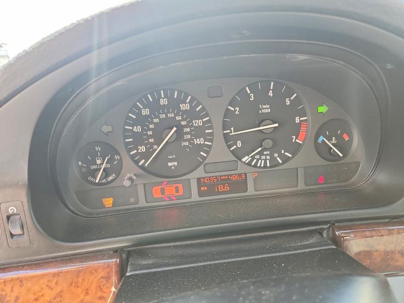2001 BMW 5 series VIN WBADT63431CF10000 COPART salvage auction — FRONT END, Co - Public - Salvage Title, sold $375 on 2026-07-07 (photo 9)